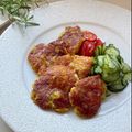 ここっこ's cooksnap of when they made 外皮も使える！はんぺん豆腐カレー粉チーズ.