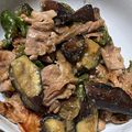 クックW0TK73☆'s cooksnap of when they made ナスと豚肉の味噌炒め.