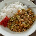 白猫のしろたん's cooksnap of when they made 我が家のキーマカレー＜ひき肉カレー＞♡.