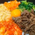 ちーまぐ's cooksnap of when they made フライパンで簡単！石焼きビビンバ.