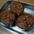 パンダ117's cooksnap of when they made HMで超簡単！大絶賛のチョコカップケーキ.