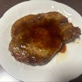 あやかラグ's cooksnap of when they made 厚切り豚ロースの生姜焼き.