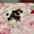 クレイプメートル's cooksnap of when they made フローズンブルーベリーヨーグルト.