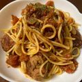 しまじろうだよ☆'s cooksnap of when they made 「カリオストロの城」のミートボールパスタ.