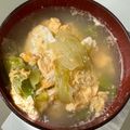 大ちゃん1109's cooksnap of when they made たっぷりレタスと卵の♡鶏ガラスープ.