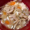 ヨシヨッシー's cooksnap of when they made 豚汁.