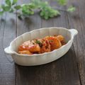 まろんかふぇ's cooksnap of when they made チキンと大根のトマト煮込み.