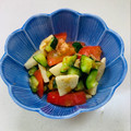 あっこ姉's cooksnap of when they made 長芋ときゅうり、トマトの和風サラダ♬.