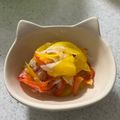 チョコチョコかえる's cooksnap of when they made 簡単♪パプリカと玉葱のツナマリネ／常備菜.