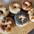 はなぴっち's cooksnap of when they made 全粒粉ベーグル.