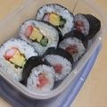 きらり流れ星's cooksnap of when they made 好きな具を巻いて☆バラエティー恵方巻き.