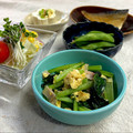 かっちゃん杉's cooksnap of when they made 簡単！小松菜とベーコンの卵炒め.