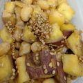 ばたみそーぱん☆'s cooksnap of when they made さつまいもと大豆の胡麻からめ♪.