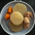 。かのこ。's cooksnap of when they made 圧力鍋で簡単！鶏モモ肉と大根と人参の煮物.