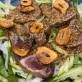 TeaChan214's cooksnap of when they made 鰹のたたき☆粒マスタードソース.