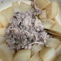 ま〜だい's cooksnap of when they made 簡単豚こま切れ肉と大根の時短煮物.