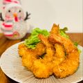 西＊絵子's cooksnap of when they made 【しっぽまで美味しいエビフライ♪】.