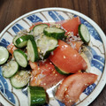 嵐の松潤が大好き♥️♥️'s cooksnap of when they made トマトときゅうりとしらすの和風うまサラダ.