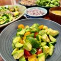 Superlittleboo's cooksnap of when they made トマトとアボカド・きゅうりの抗酸化サラダ.