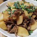 13歳's cooksnap of when they made ◆じゃがいもと豚の旨味炒め◆.