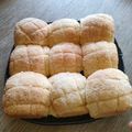 ohana32's cooksnap of when they made HB＊おやつメロンパン♪メロンちぎりパン.