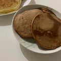 sayaendo＊'s cooksnap of when they made いつものホットケーキをココア味で♡.