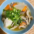 ももゆみ1230's cooksnap of when they made 野菜たっぷり♪我が家の豚汁.