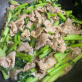 るぴナス's cooksnap of when they made 大根菜と豚肉のオイスター炒め.