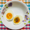 チェックのミニくま's cooksnap of when they made 半熟♪美味しいゆで卵.