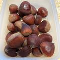 わたさな2016's cooksnap of when they made 圧力鍋で栗を蒸す.