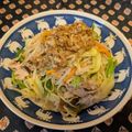 龍青空ママ's cooksnap of when they made そうだ♪焼きそばに納豆乗せてみよう♡.