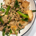 keikotan✱'s cooksnap of when they made 簡単＊旨い＊厚揚げとニラと挽肉の中華炒め.