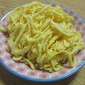 クックHMODZ3☆'s cooksnap of when they made * レンジで簡単 ❤薄焼き卵de錦糸卵♪.