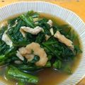 ちーまぐ's cooksnap of when they made 春菊と油揚の煮びたし.