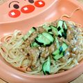 もちこちゃん☆'s cooksnap of when they made 甜麺醤なしでも！本格ジャージャー麺☆.