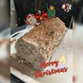 ayuru's cooksnap of when they made ⁂クリスマスに☆ブッシュドノエル⁂.