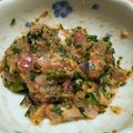 tais0903's cooksnap of when they made あじのなめろう.