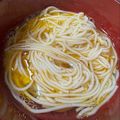 コジkitchen's cooksnap of when they made 生卵だけで美味★うーめん(温麺)の食べ方.