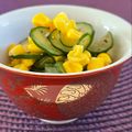 E吉☆'s cooksnap of when they made 黒胡椒ピリッ コーンときゅうりの酢の物.