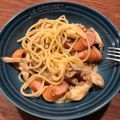 こつゆ514's cooksnap of when they made KBBパスタソース☆ガーリック醤油味♪.