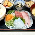 にきけん's cooksnap of when they made 刺身のツマを3色に！.