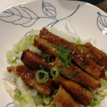 まみお✳'s cooksnap of when they made 豚巻きナスの黒酢炒め.