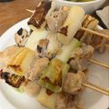chaーki's cooksnap of when they made 即席＆経済的✿フライパンde焼き鳥ねぎま.