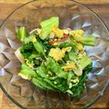 shogopapa's cooksnap of when they made カニカマとレタスのさっぱりヘルシーサラダ.