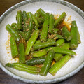Hosimi's cooksnap of when they made いんげんのゴマ和え♬.