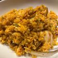 えびしお＠修行中's cooksnap of when they made 納豆キムチチャーハン.