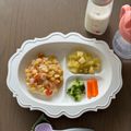 ♡Fumi♡'s cooksnap of when they made 離乳食☆茄子とトマトと玉ねぎのドリア風.