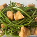 じょんぴの's cooksnap of when they made さつま芋の茎の炒め煮.