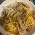 大阪のちゃーちゃん's cooksnap of when they made 豚バラと大葉のパスタ.