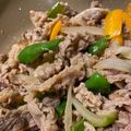clover55's cooksnap of when they made ☆牛肉の甘辛炒め☆.